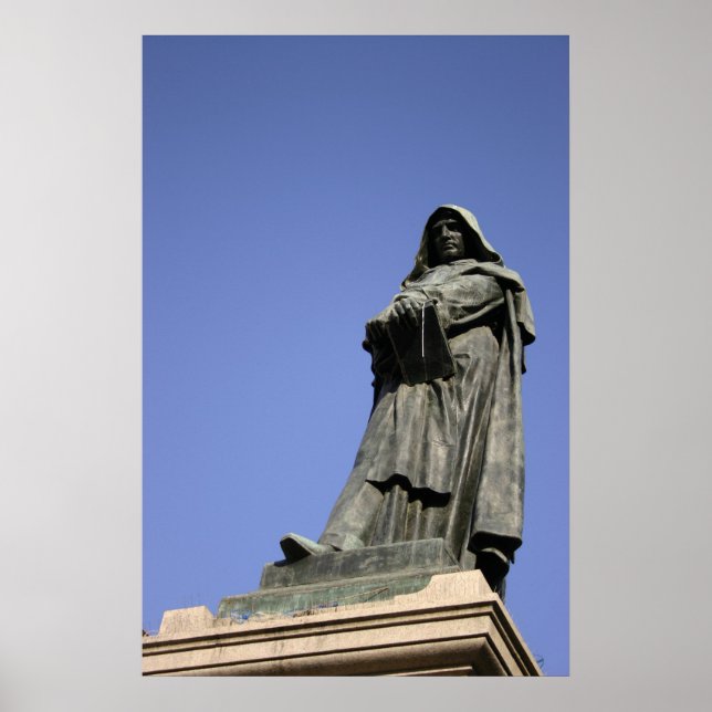 Poster Giordano Bruno em Roma (Frente)