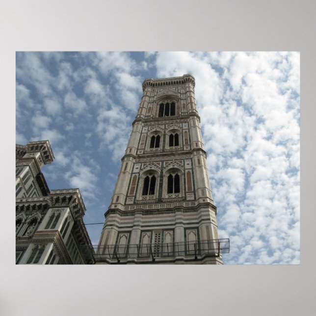 Pôster Giotto's Tower, Florence, Itália (Frente)