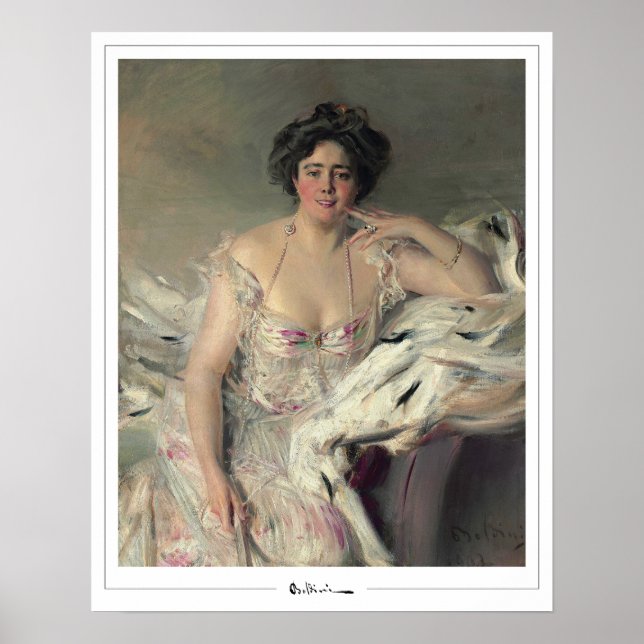 Poster Giovanni Boldini Zedign Cartaz de Arte #13 (Frente)