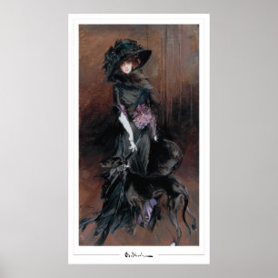 Poster Giovanni Boldini Zedign Cartaz de Arte #179
