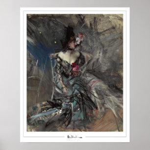 Poster Giovanni Boldini Zedign Cartaz de Arte #234