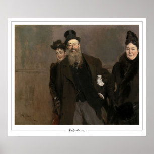 Poster Giovanni Boldini Zedign Cartaz de Arte #251