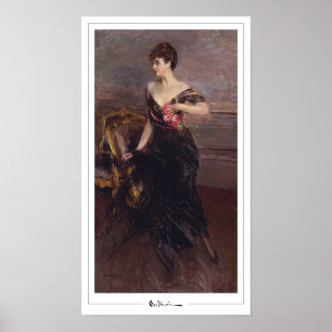 Poster Giovanni Boldini Zedign Cartaz de Arte #262