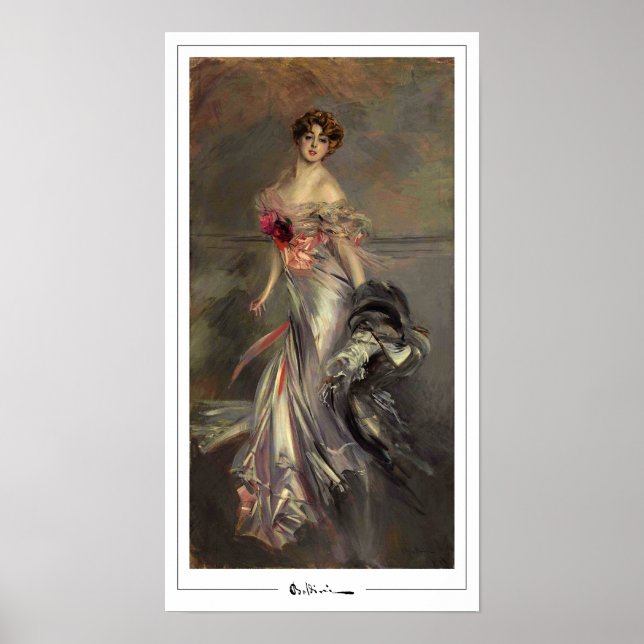 Poster Giovanni Boldini Zedign Cartaz de Arte #314 (Frente)