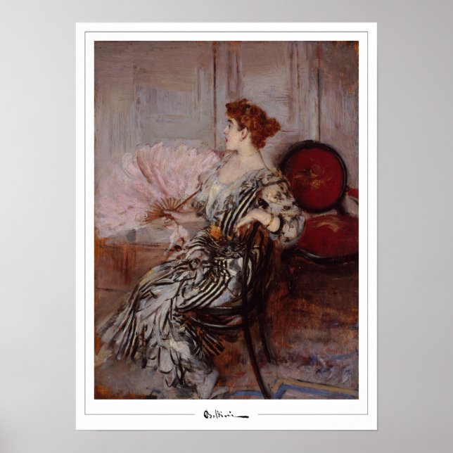 Poster Giovanni Boldini Zedign Cartaz de Arte #421 (Frente)