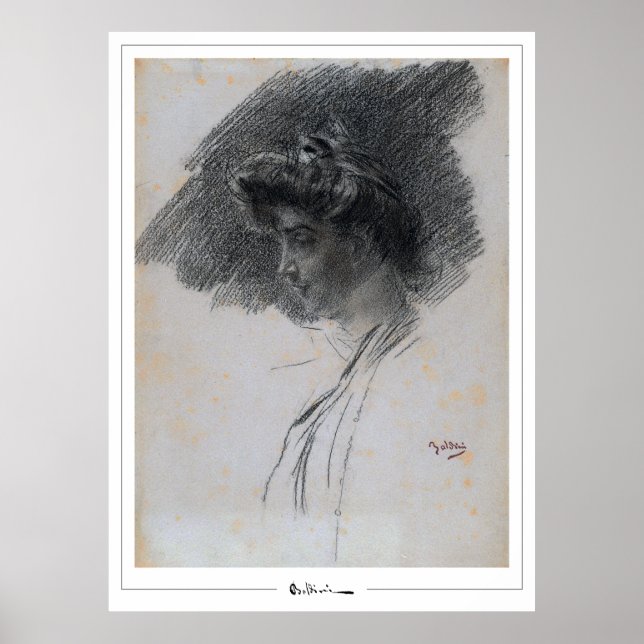 Poster Giovanni Boldini Zedign Cartaz de Arte #479 (Frente)