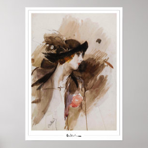 Poster Giovanni Boldini Zedign Cartaz de Arte #515
