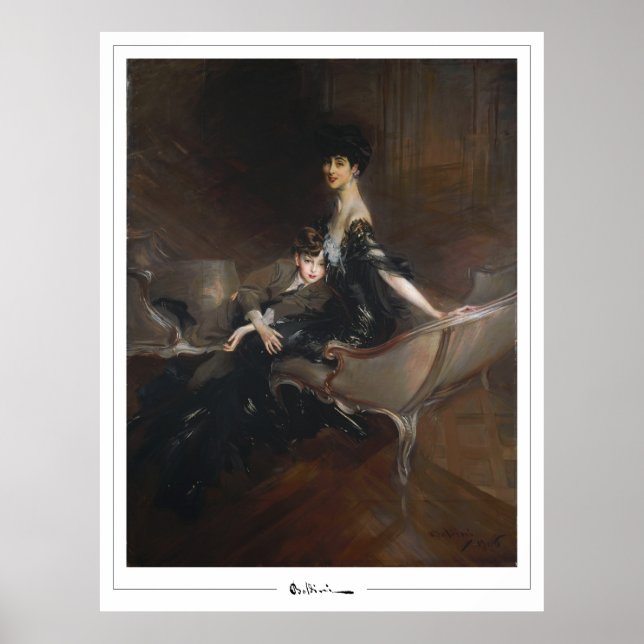 Poster Giovanni Boldini Zedign Cartaz de Arte #64 (Frente)