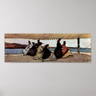 Poster Giovanni Fattori - A Rotunda de Palmieri