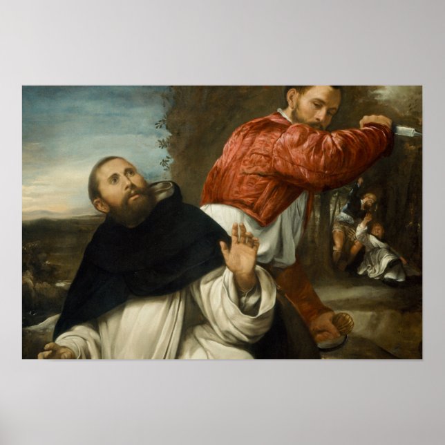 Poster Giovanni Girolamo Savoldo - A Morte da Rua. Peter (Frente)