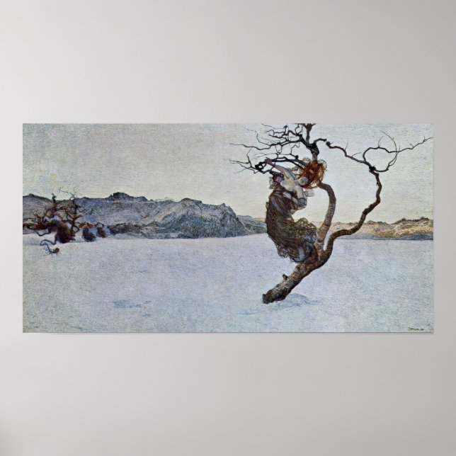 Poster Giovanni Segantini - As Mães Mau (Frente)