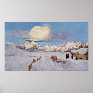 Poster Giovanni Segantini - Morte