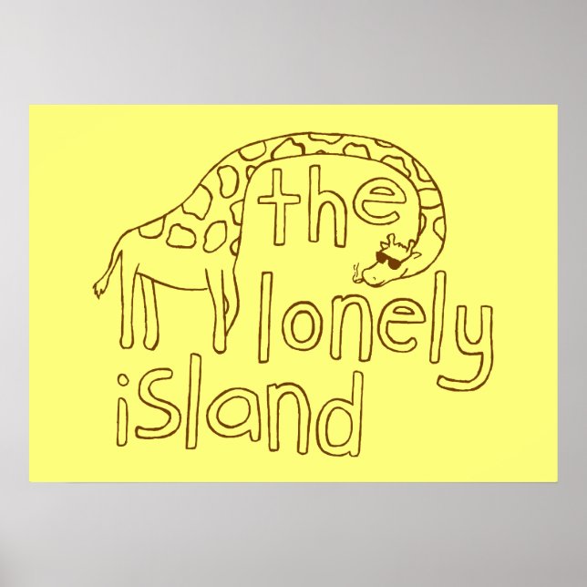 Poster Girafa (Frente)