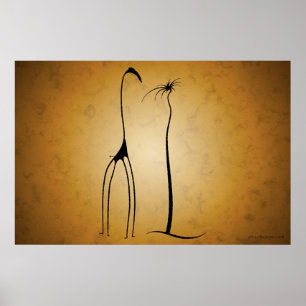 Poster Girafa