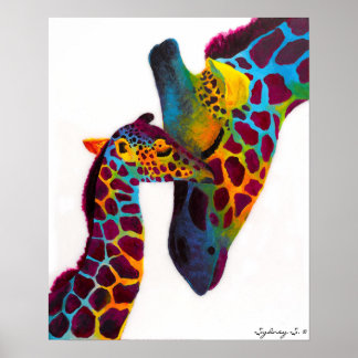 Pôster Girafa