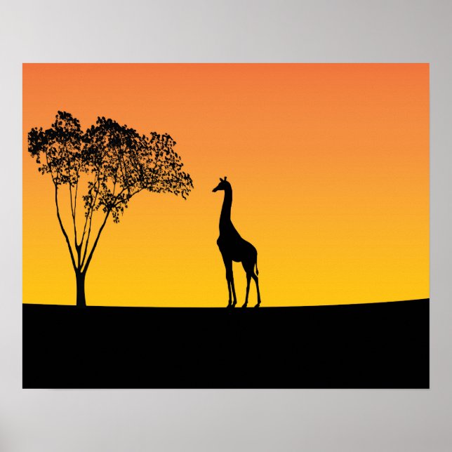 Poster Girafa (Frente)