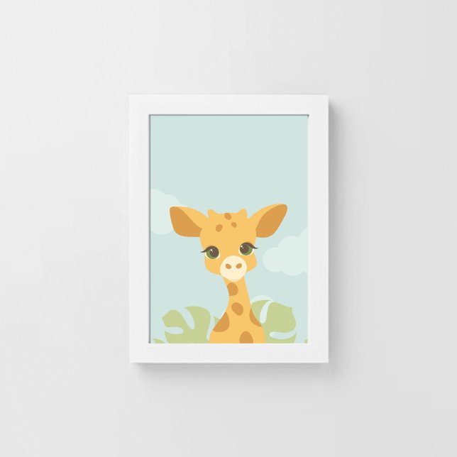 Poster Girafa Bebê  (Criador carregado)