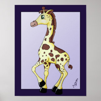 Poster Girafa Ginger