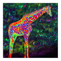 girafa neon