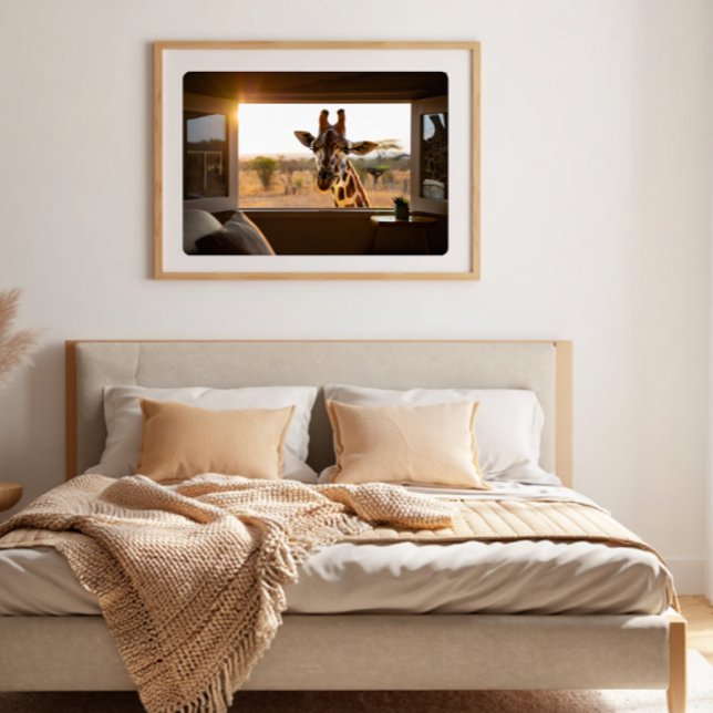 Poster Giraffe Gift for Animal Lovers (Criador carregado)