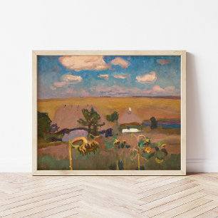 Poster Girassóis   Jan Stanisławski