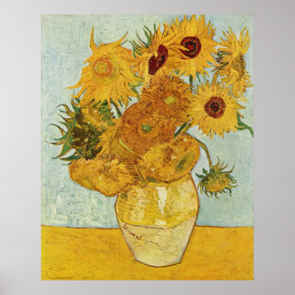 Poster Girassóis, Van Gogh
