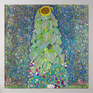 Poster Girassol Gustav Klimt