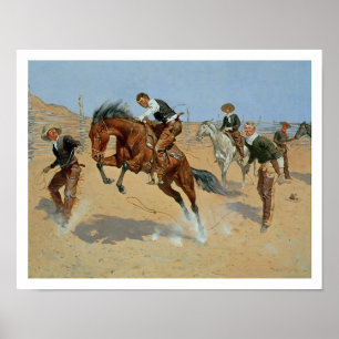 Pôster Gire-o fraco, Bill, c.1893 (o óleo em canvas)