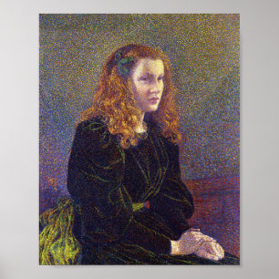 Poster Girl in Green (por Theo van Ryszard)