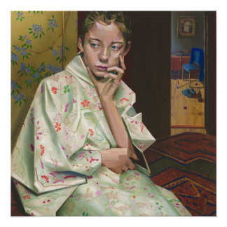 Pôster Girl in Kimono – Homage to Breitner & Geesje Kwak