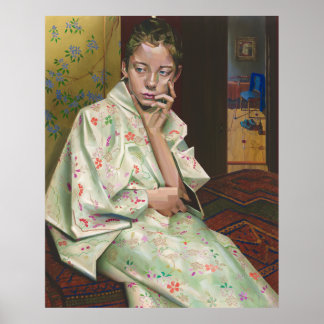 Poster Girl in Kimono – Homage to Breitner & Geesje Kwak