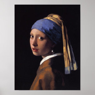 Poster Girl with a Pearl Earring