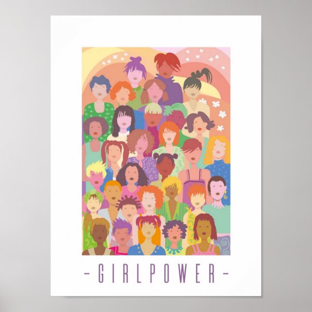 poster girlpower (Frente)