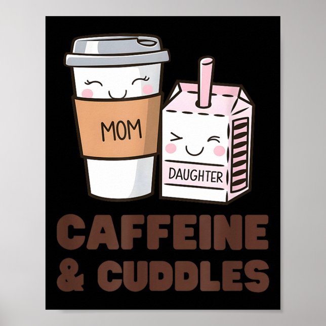 Poster Girls Caffeine &amp; Cuddles Twinning Coffee Juice (Frente)