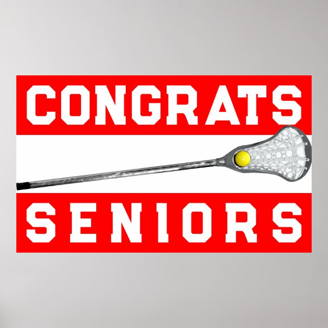 Poster Girls Lacrosse Mais velho Night (Frente)