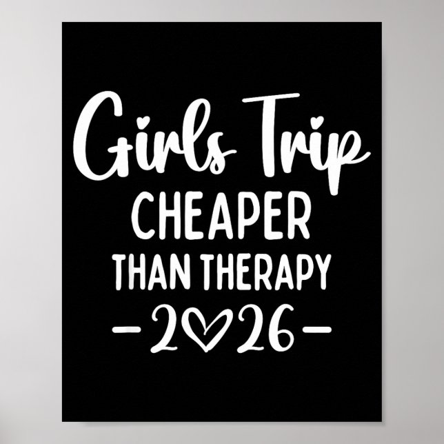 Poster Girls Trip Er Than A Therapy 2026 Weekend Queen Si (Frente)