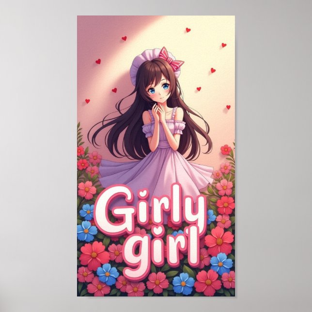 Poster Girly Girl (Frente)