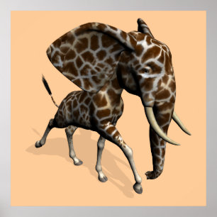 Poster Girphant Ou Eleffe