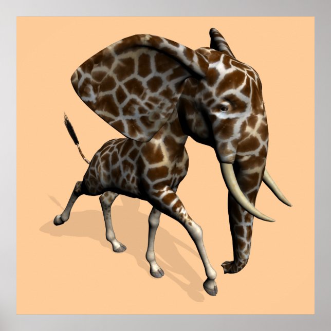 Poster Girphant Ou Eleffe (Frente)