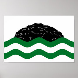 Poster Girvan flag