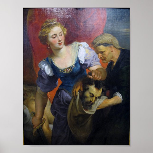 Poster Giuditta e Oloferne (Frente)