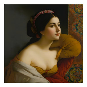 Pôster "Giulia Isabella Lombardi" Retrato feminino