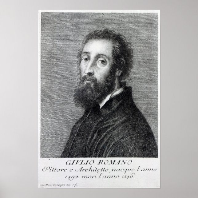 Pôster Giulio Romano (Frente)
