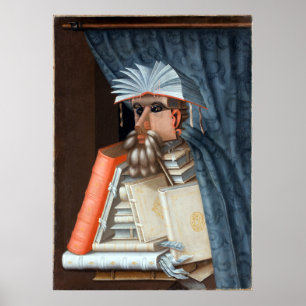 Pôster Giuseppe Arcimboldo o bibliotecário