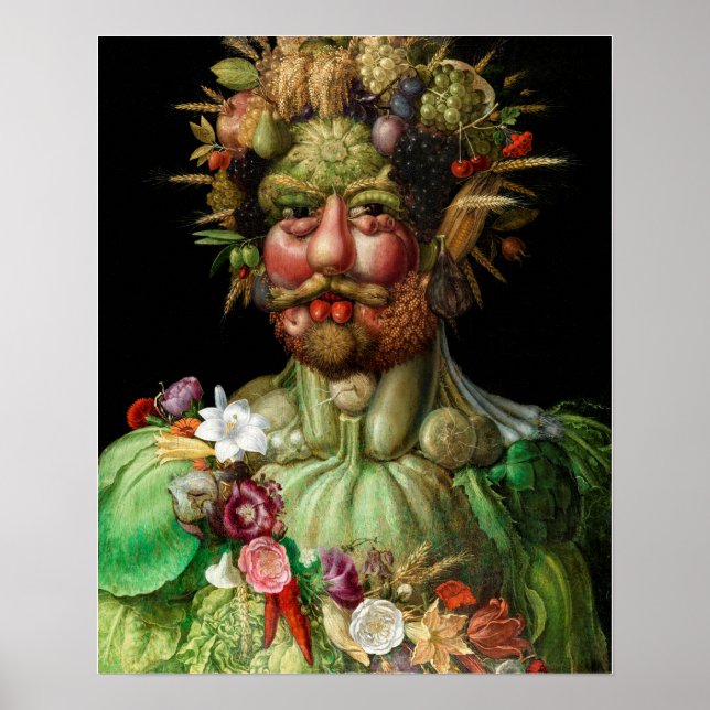 Poster Giuseppe Arcimboldo - Vertumnus (Frente)