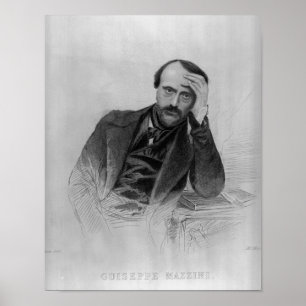 Pôster Giuseppe Mazzini