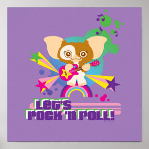 Poster Gizmo   Vamos Rock 'n Roll