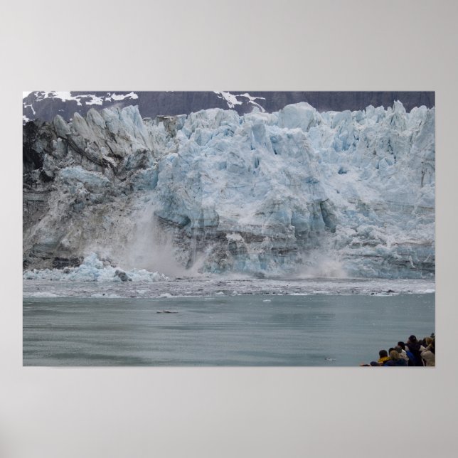 Pôster Glaciar Calving (Frente)