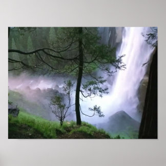 Pôster Glaciar Falls