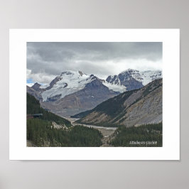 Poster Glacier Athabasca, Columbia Icefields Alberta